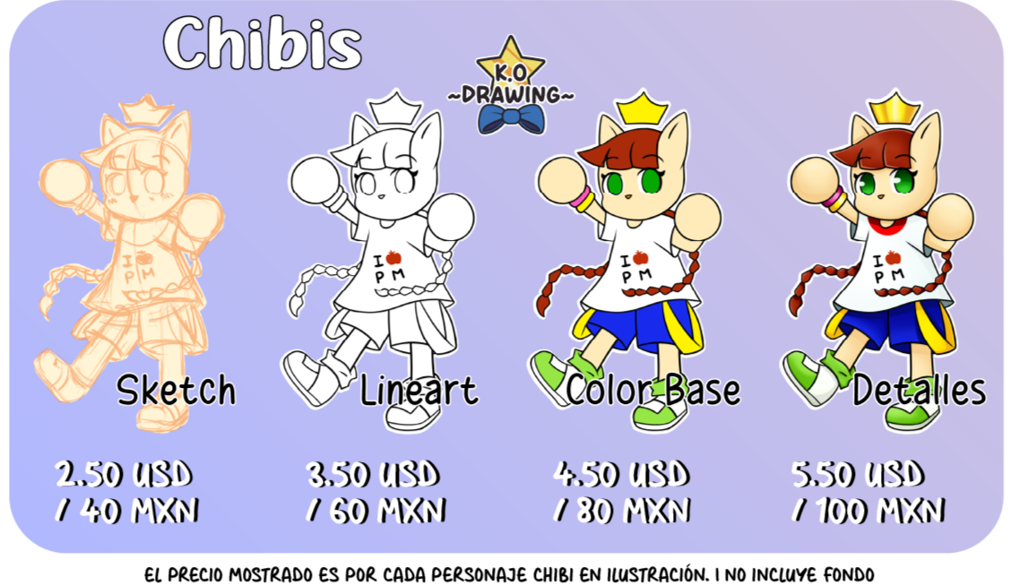 Precio-Chibis
